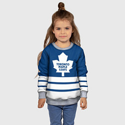 Свитшот детский Toronto Maple Leafs, цвет: 3D-меланж — фото 2