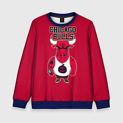 Свитшот детский Chicago bulls, цвет: 3D-синий