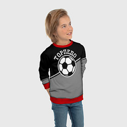 Свитшот детский ФК Торпедо, цвет: 3D-красный — фото 2
