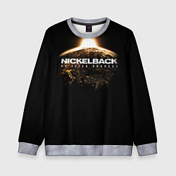 Свитшот детский Nickelback: No fixed address, цвет: 3D-меланж