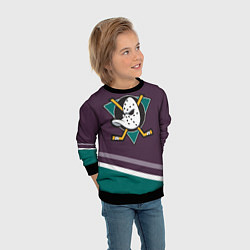 Свитшот детский Anaheim Ducks Selanne, цвет: 3D-черный — фото 2