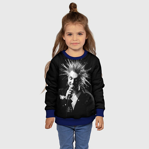 Детский свитшот Горшок 1 / 3D-Синий – фото 4