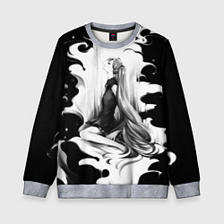 Свитшот детский Hatsune Miku, цвет: 3D-меланж