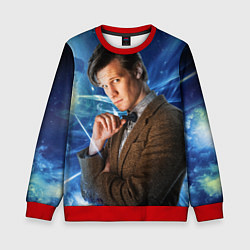 Свитшот детский 11th Doctor Who, цвет: 3D-красный