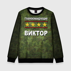 Детский свитшот Главнокомандующий Виктор