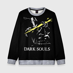 Свитшот детский Dark Souls, цвет: 3D-меланж