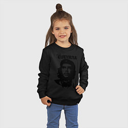 Свитшот хлопковый детский Che Guevara, цвет: черный — фото 2