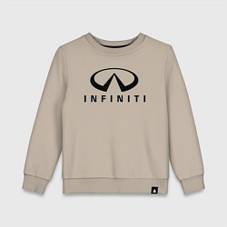 Детский свитшот Infiniti logo