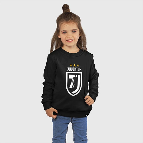 Детский свитшот Juventus 7J / Черный – фото 3