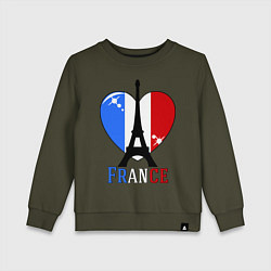 Детский свитшот France Love