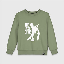 Свитшот хлопковый детский THE LAST OF US, цвет: авокадо