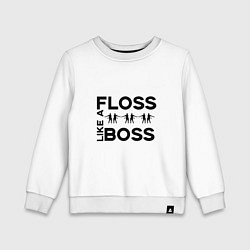 Детский свитшот Floss like a boss