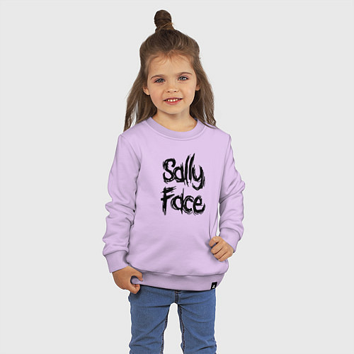 Детский свитшот SALLY FACE / Лаванда – фото 3