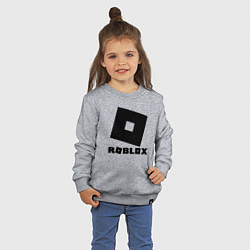 Свитшот хлопковый детский ROBLOX, цвет: меланж — фото 2