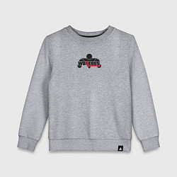 Свитшот хлопковый детский WorkOut: GTA V Style, цвет: меланж