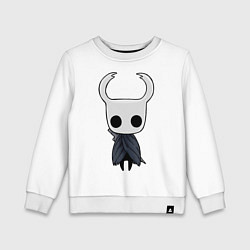 Свитшот хлопковый детский Hollow Knight, цвет: белый