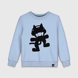 Свитшот хлопковый детский MONSTERCAT, цвет: мягкое небо