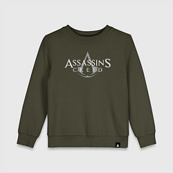Свитшот хлопковый детский Assassin’s Creed, цвет: хаки