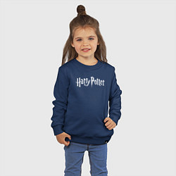 Свитшот хлопковый детский Harry Potter, цвет: тёмно-синий — фото 2