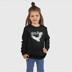 Свитшот хлопковый детский Гарри Поттер: Букля, цвет: черный — фото 2