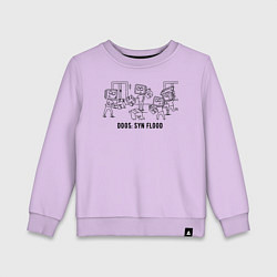 Детский свитшот DDoS: SYN Flood