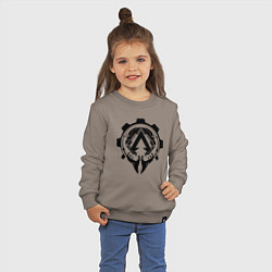 Свитшот хлопковый детский APEX LEGENDS, цвет: утренний латте — фото 2