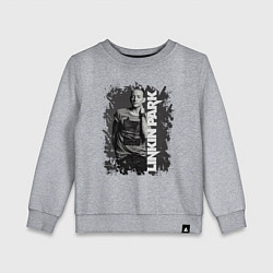 Свитшот хлопковый детский LINKIN PARK, цвет: меланж