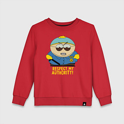 Свитшот хлопковый детский South Park, Эрик Картман, цвет: красный