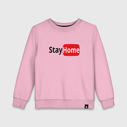 Детский свитшот Stay Home