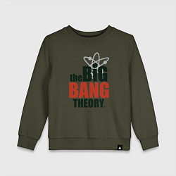 Детский свитшот Big Bang Theory logo