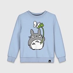 Детский свитшот Totoro и бабочка