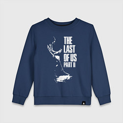 Свитшот хлопковый детский Элли с гитарой, цвет: тёмно-синий