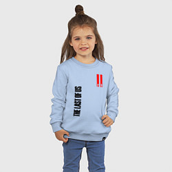 Свитшот хлопковый детский THE LAST OF US II, цвет: мягкое небо — фото 2