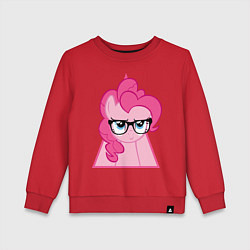 Свитшот хлопковый детский Pinky Pie hipster, цвет: красный