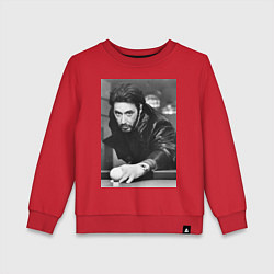 Свитшот хлопковый детский Аль Пачино, цвет: красный