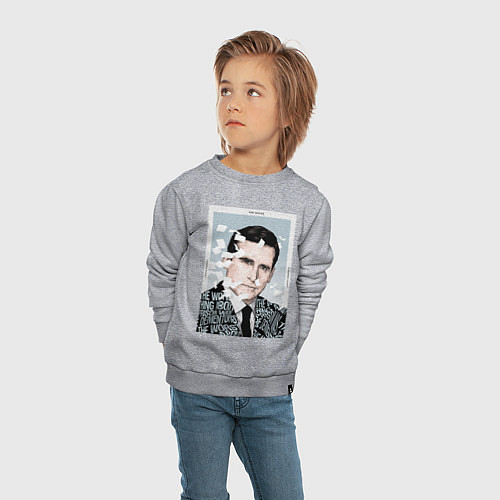 Детский свитшот Майкл Гэри Скотт Офис / Меланж – фото 4