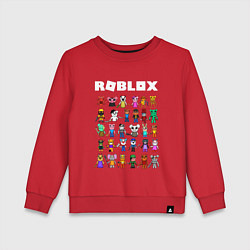 Свитшот хлопковый детский ROBLOX PIGGY, цвет: красный