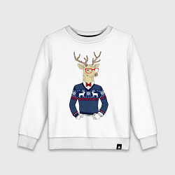 Детский свитшот Hipster Deer