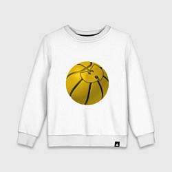 Свитшот хлопковый детский Wu-Tang Basketball, цвет: белый