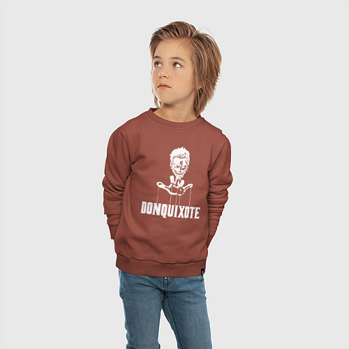 Детский свитшот Донкихот One Piece / Кирпичный – фото 4