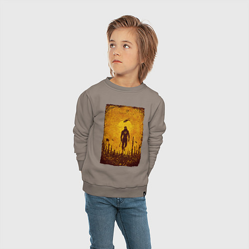 Детский свитшот FREEMAN HALF-LIFE 2 Z / Утренний латте – фото 4