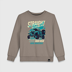 Детский свитшот Авто для пустыни