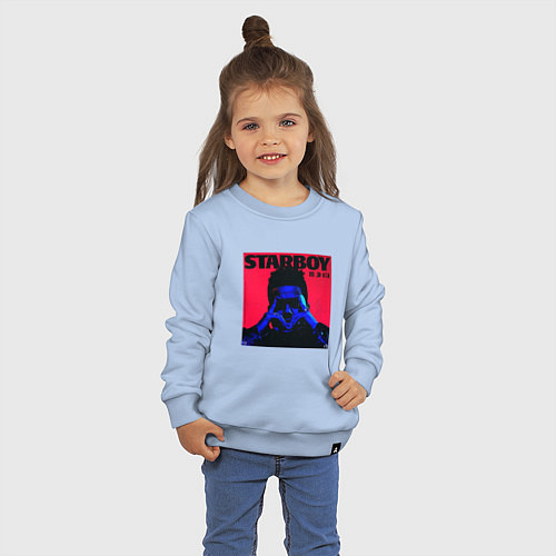 Детский свитшот Pink weekend / Мягкое небо – фото 3