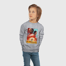Свитшот хлопковый детский FAR CRY 6 ФАР КРАЙ 6 ПОСТЕР, цвет: меланж — фото 2