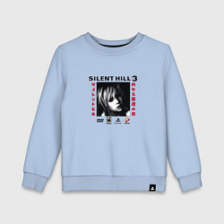Свитшот хлопковый детский Silent Hill Heather Cotone Version, цвет: мягкое небо