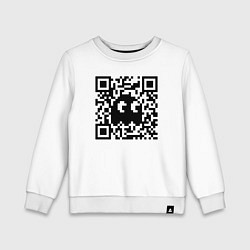 Детский свитшот QR-Ghost