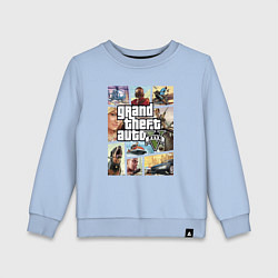 Детский свитшот GTA V Logos