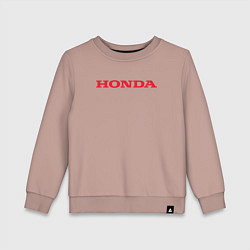 Детский свитшот HONDA ХОНДА LOGO спина
