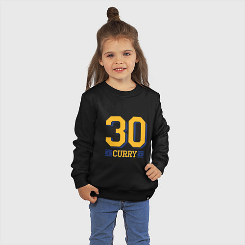 Детский свитшот 30 Curry / Черный – фото 3