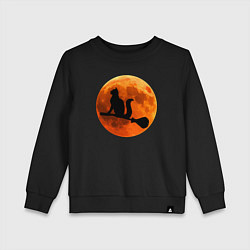 Детский свитшот Halloween Cat